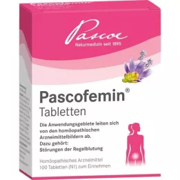 PASCOFEMIN tabletta, 100 db