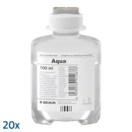AQUA AD injectabilia Ecoflac Plus injekciós oldat, 20X100 ml