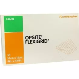 OPSITE Flexigrid transzp. sebkötszer 10x12 cm steril, 50 db