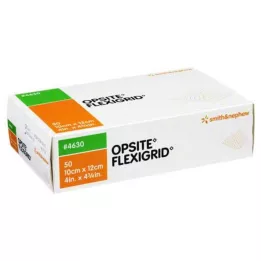 OPSITE Flexigrid transzp. sebkötszer 10x12 cm steril, 50 db