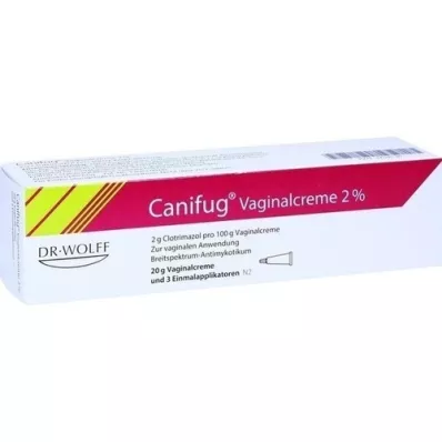 CANIFUG Hüvelykrém 2% w. 3 alkalmazás, 20 g