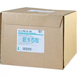 RINGER LÖSUNG Bernburg PE-palackok, 10X500 ml