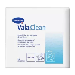 VALACLEAN extra eldobható törlőkendő, 50 db