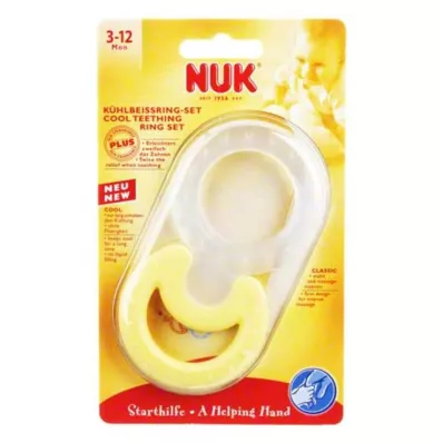 NUK Hűsítő fogzási gyűrű készlet, 2 db