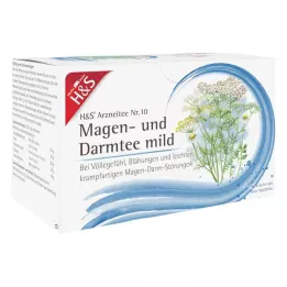 H&S Enyhe gyomor és bélrendszeri tea szűrőzacskó, 20X2.0 g