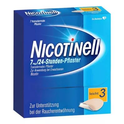 NICOTINELL 7 mg/24 órás tapasz 17,5 mg, 7 db NICOTINELL 7 mg/24 órás tapasz 17,5 mg, 7 db