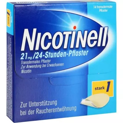 NICOTINELL 21 mg/24 órás tapasz 52,5 mg, 14 db