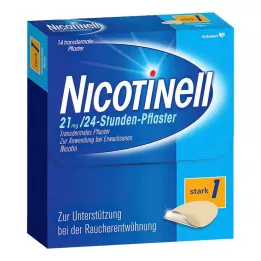 NICOTINELL 21 mg/24 órás tapasz 52,5 mg, 14 db