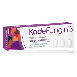 KADEFUNGIN 3 db hüvelytabletta, 3 db