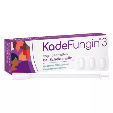 Kadefungin 3 hüvelytabletta, 3 db