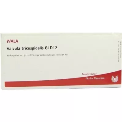 VALVULA tricuspidalis GL D 12 ampulla, 10X1 ml