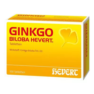 GINKGO BILOBA HEVERT tabletta, 100 db GINKGO BILOBA HEVERT tabletta, 100 db
