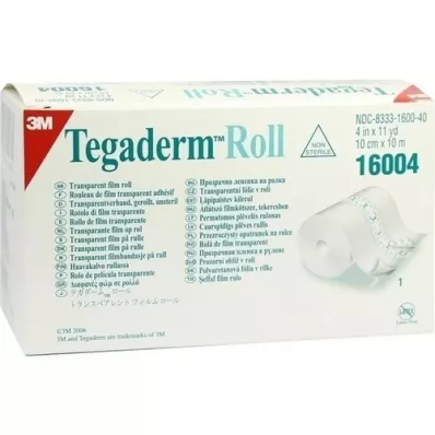 TEGADERM 3M Gipsz 10 cmx10 m tekercs 16004, 1 db