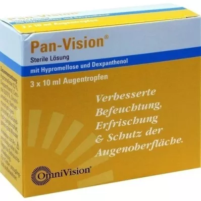 PAN-VISION szemcsepp, 3X10 ml