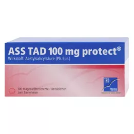 ASS TAD 100 mg protect bélsavmentes filmtabletta, 100 db