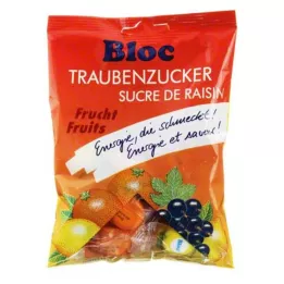BLOC Dextróz gyümölcskeverék tasak, 75 g