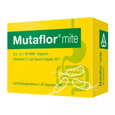 MUTAFLOR atka bélsárral bevont kemény kapszula, 20 db