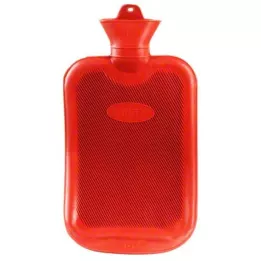 WÄRMFLASCHE 2 literes gumi dupla lamella, 1 db