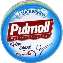 PULMOLL Extra erős cukormentes édesség, 50 g