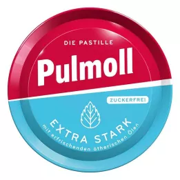 PULMOLL Extra erős cukormentes édesség, 50 g