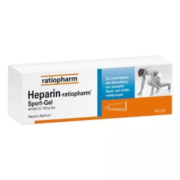 HEPARIN-RATIOPHARM Sport gél, 100 g