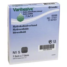 VARIHESIVE extra vékony 7,5x7,5 cm HKV hidroaktív, 5 db