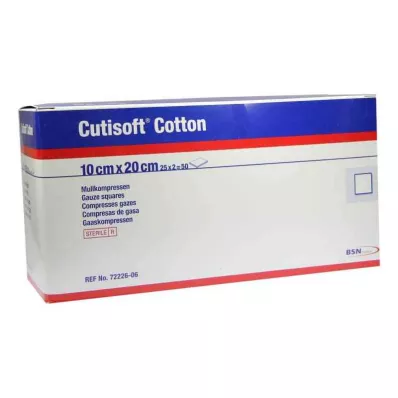 Cutisoft Cotton Compression 10x20cm steril 8-szoros (25x2 db)