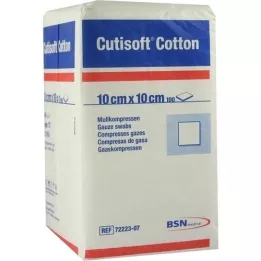 CUTISOFT Pamut Compr.10x10 cm unster.12x, 100 db