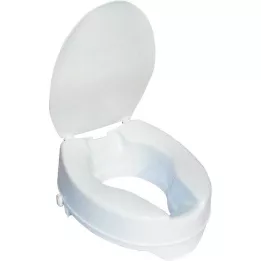 TOILETTENSITZERHÖHUNG 13 cm fedél nélkül+tartókapocs, 1 db