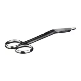 LISTERSCHERE 14,5 cm-es térdhajlított rozsdamentes, 1 db