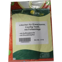 LÄTZCHEN Hosszabbítás zsebbel, 2 oldalú tex., fol. nyomógombokkal, 1 db