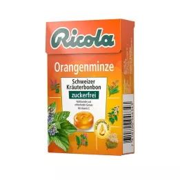 RICOLA o.Z.Box Narancsos mentás cukorka, 50 g