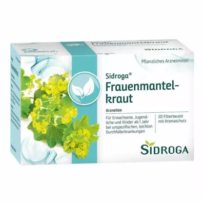 SIDROGA Női köpeny tea szűrőzacskó, 20X1.0 g SIDROGA Női köpeny tea szűrőzacskó, 20X1.0 g