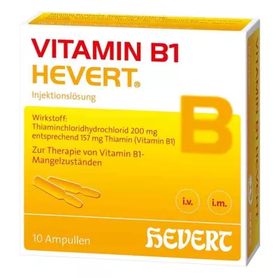 VITAMIN B1 HEVERT ampulla, 10 db