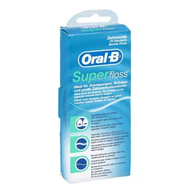 ORAL-B fogselyem Superfloss fogselyem, 1 db ORAL-B fogselyem Superfloss fogselyem, 1 db