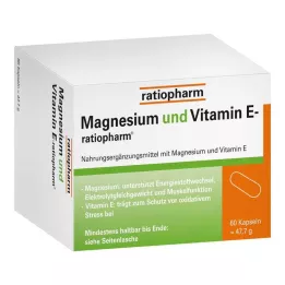 MAGNESIUM UND VITAMIN E-ratiopharm kapszula, 60 db