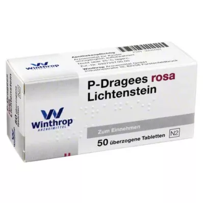 P drazsé rózsaszín, 50 db