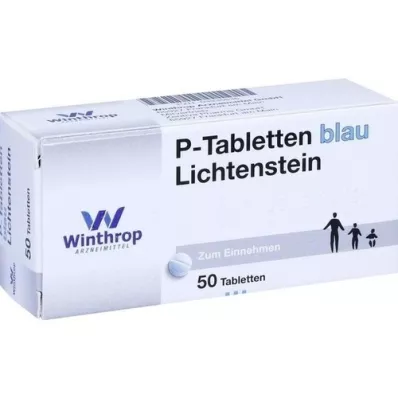 P TABLETTEN kék 8 mm-es osztás, 50 db