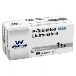 P TABLETTEN kék 8 mm-es osztás, 50 db