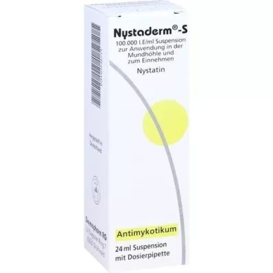 NYSTADERM S szuszpenzió, 24 ml