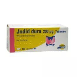 JODID dura 200 µg tabletta, 100 db