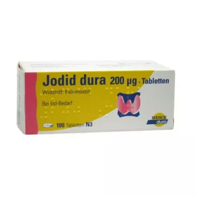 JODID dura 200 µg tabletta, 100 db