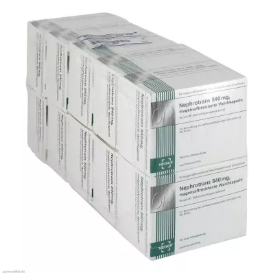 NEPHROTRANS 840 mg bélsavval bevont kapszula, 500 db