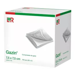 GAZIN 7,5x7,5 cm-es nem steril 8x Op géz, 100 db