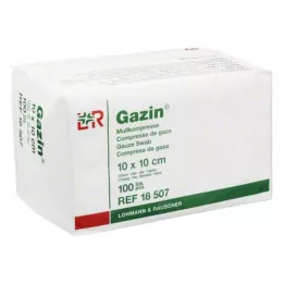 GAZIN 10x10 cm-es, nem steril, 12x op, 100 db