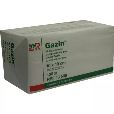 GAZIN 10x10 cm-es, nem steril, 16x op, 100 db