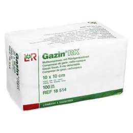 GAZIN 10x10 cm-es nem steril 12x RK géz, 100 db