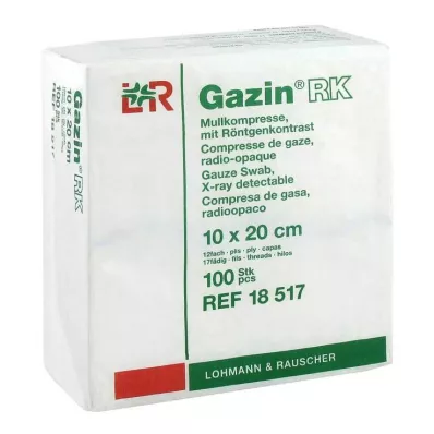 GAZIN 10x20 cm-es nem steril 12x RK géz, 100 db