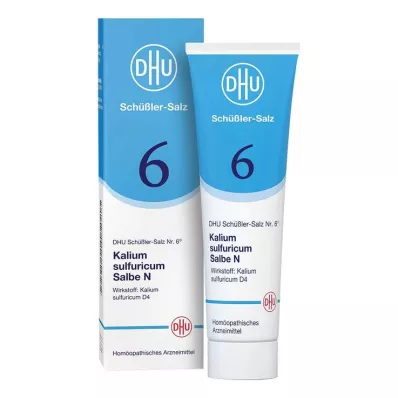 BIOCHEMIE DHU 6 Kalium sulphuricum N D 4 kenőcs, 50 g BIOCHEMIE DHU 6 Kalium sulphuricum N D 4 kenőcs, 50 g