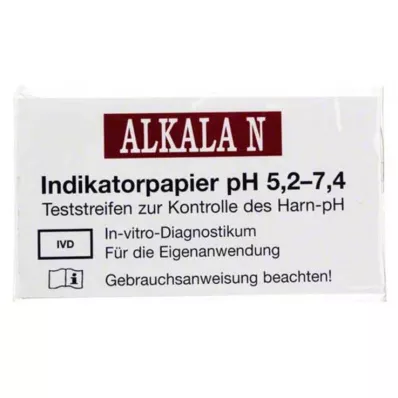 ALKALA N pH indikátor papír, 1 db
